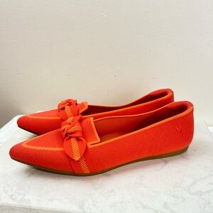 EUC VIVAIA Pointed-Toe Bow Loafers (Michelle 2.0)